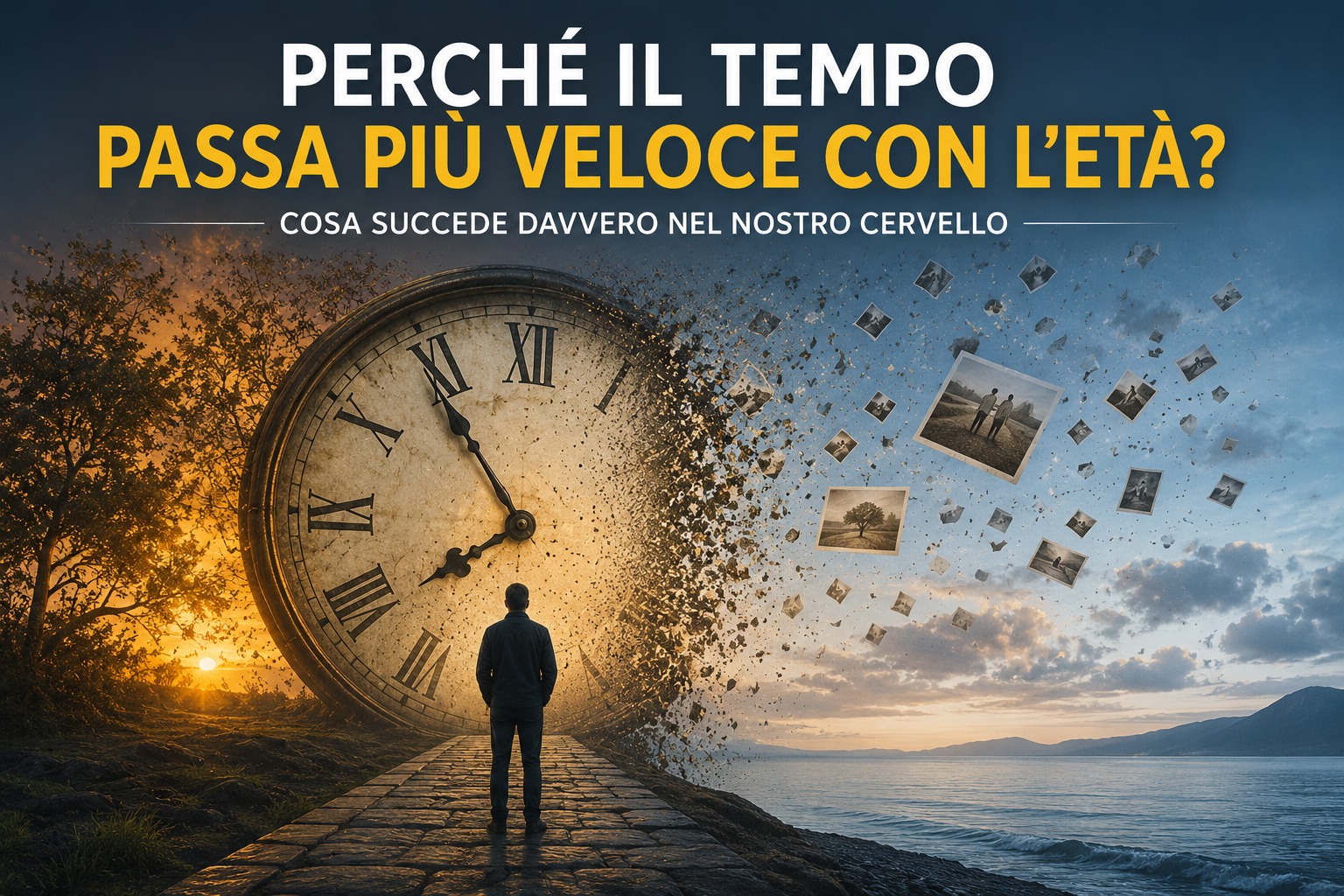 Perché il tempo sembra passare più veloce con l’età?