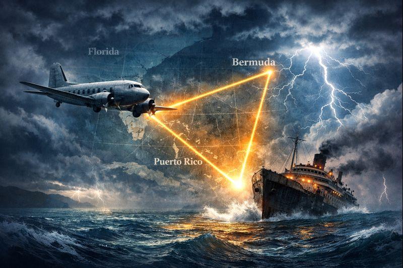 Il triangolo delle Bermuda: cosa succede davvero in quella parte dell’Atlantico?
