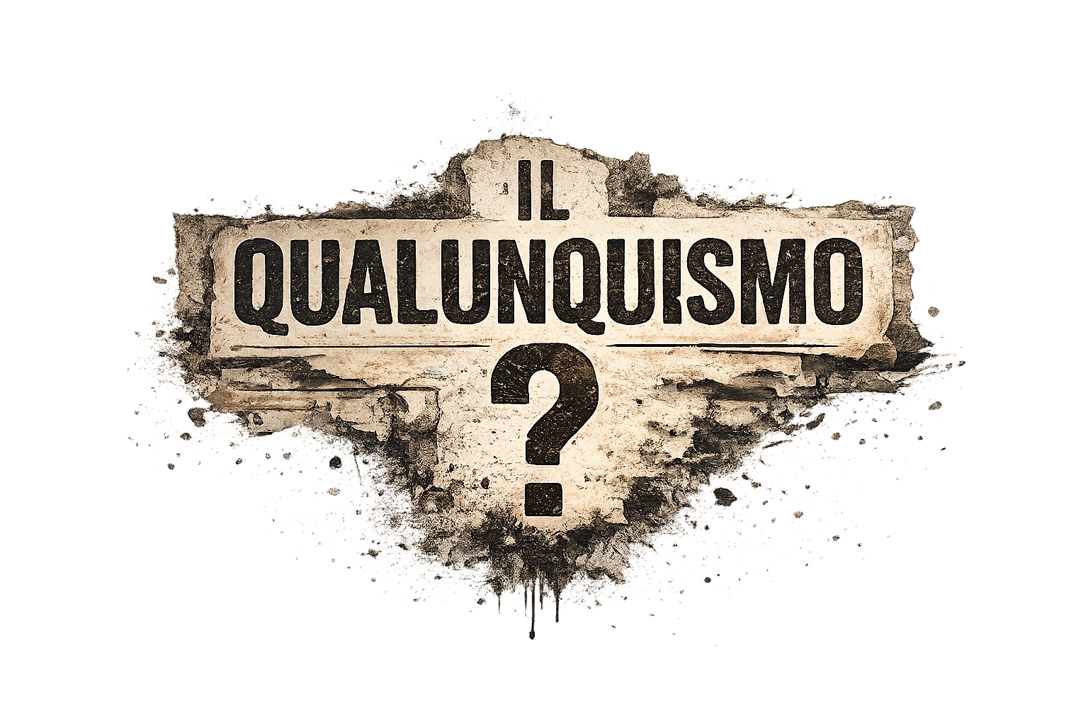 Che cos'è davvero il qualunquismo?