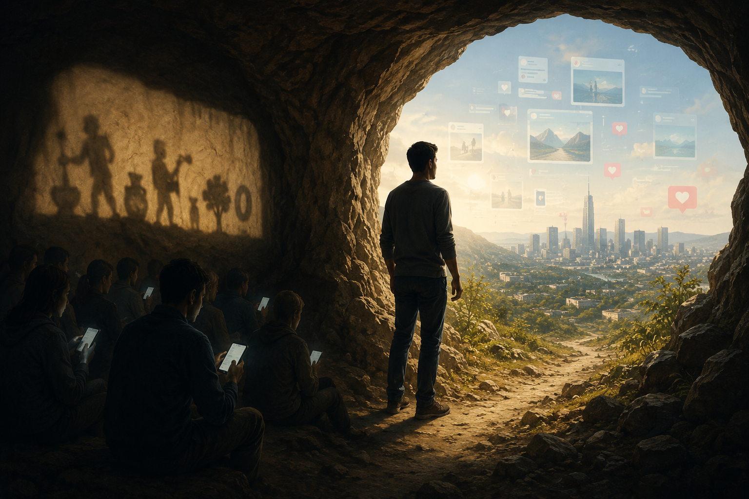 Il mito della caverna ai giorni nostri