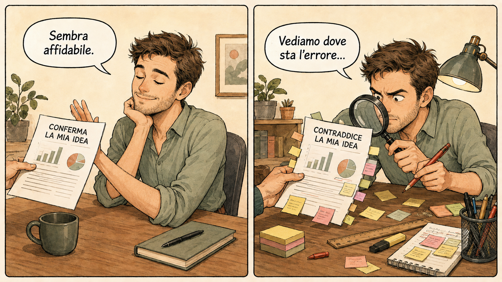 Il bias di disconferma